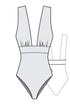Shan Intemporel Plunging one-piece - 42390-03-020